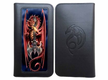 The back of the wallet is plain except for an embossed version of the Anne Stokes dragon logo